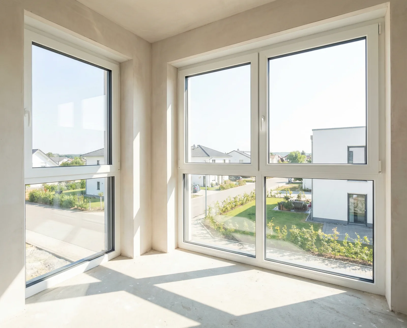 Moderne Fensterfront